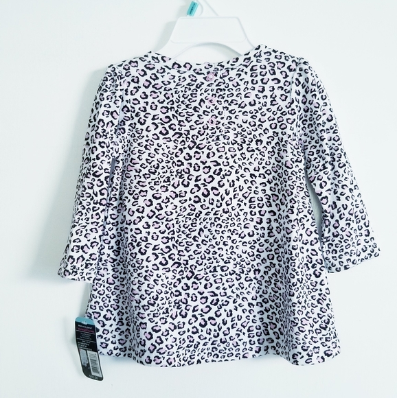 NWT Baby Glam Baby Girl Outfit Cat Print Dress and Vest 2-Piece Set - Picture 11 of 16